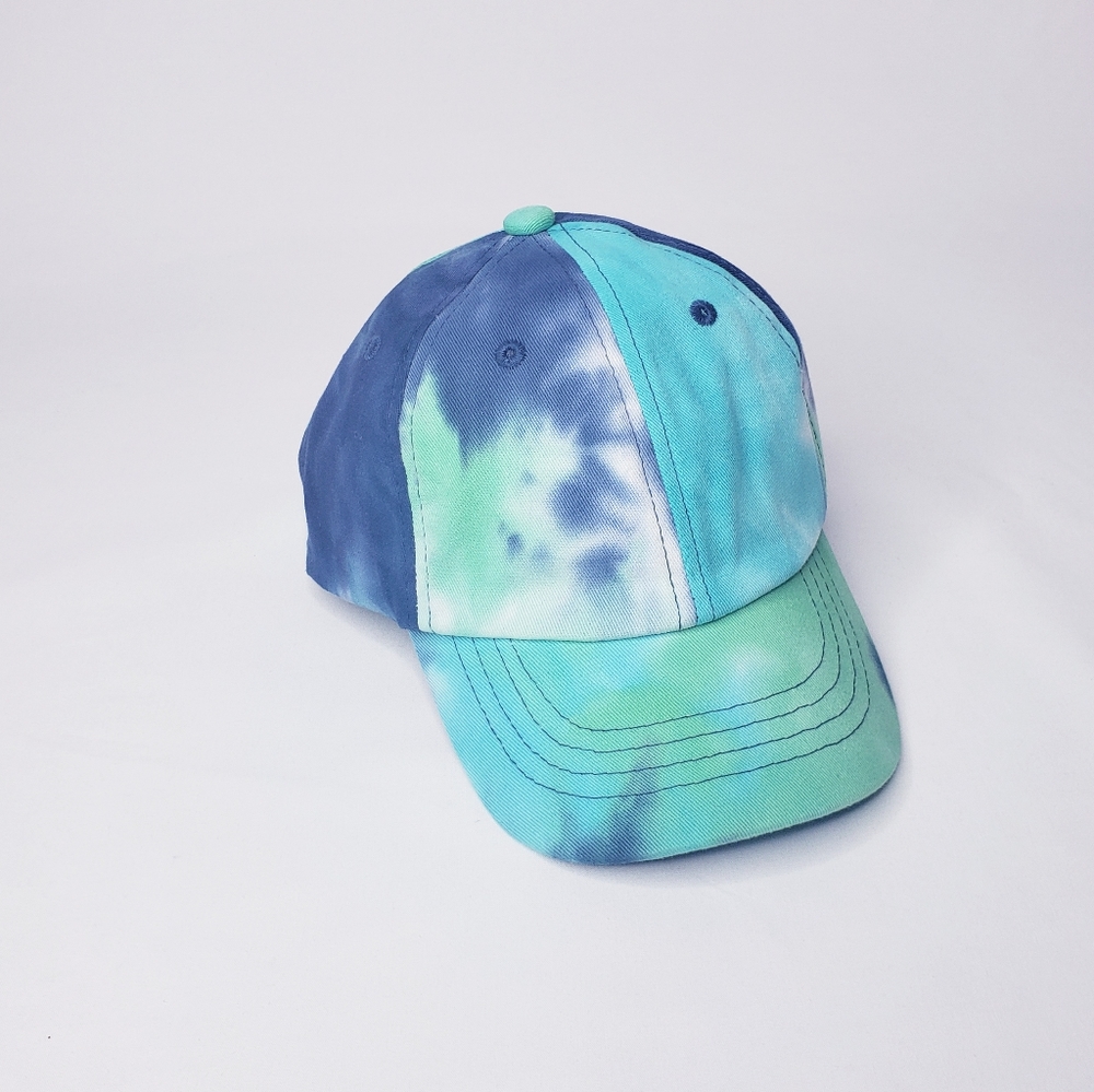 Cherokee green blue hat